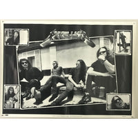 Metallica 1991 Black & White Poster - Music Memorabilia