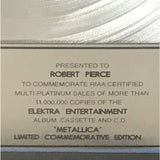 Metallica Black Album RIAA 11x Multi-Platinum Album Award - New Sealed - Record Award