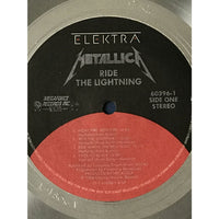 Metallica Ride The Lightning RIAA Platinum Album Award - Record Award