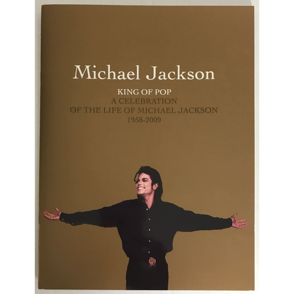 musicgoldmine.com - Michael Jackson Original 2009 Memorial Program