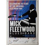Mick Fleetwood Signed Poster 2008 w/ JSA COA - Poster