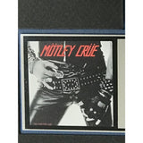 Mötley Crüe Too Fast For Love RIAA Platinum LP Award - Record Award