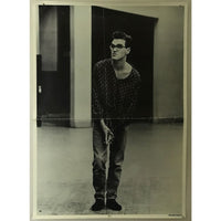 Morrissey B&W 1980s Poster Vintage - Music Memorabilia