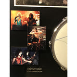 Mötley Crüe Collage Signed by Tommy Lee w/BSA COA