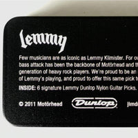 Motorhead Lemmy Kilmeister Tin of Bass Picks (2011)