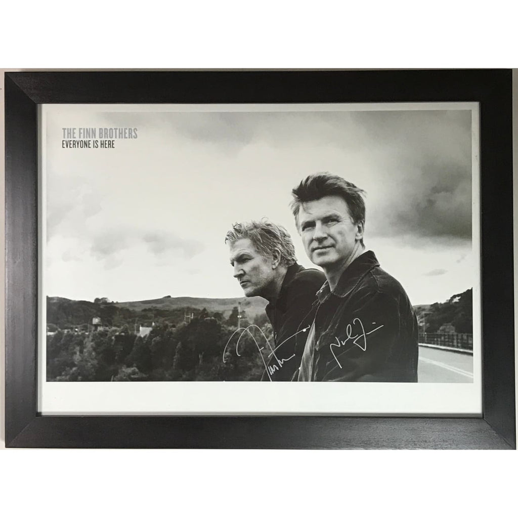 musicgoldmine.com - Neil Finn Tim Finn The Finn Brothers Signed