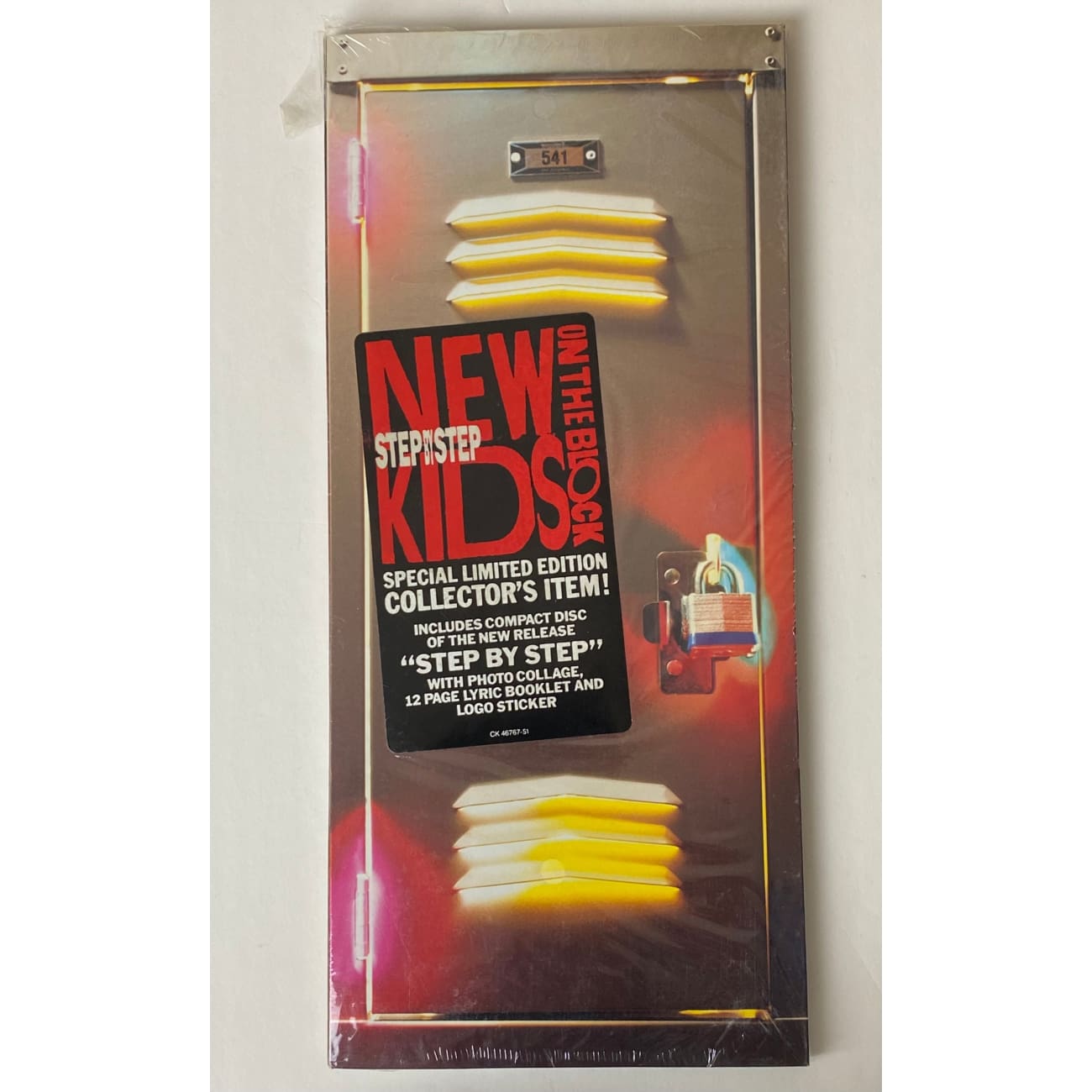 New Kids on the Block Step By Step LE Collector's CD 1990
