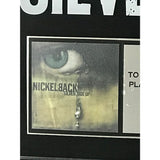 Nickelback Silver Side Up RIAA Platinum Album Award - Record Award