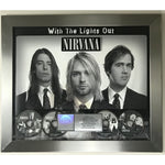 Nirvana With The Lights Out RIAA Platinum Award