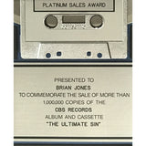 Ozzy Osbourne The Ultimate Sin RIAA Platinum LP Award - Record Award