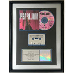 Pearl Jam Ten RIAA 3x Platinum Album Award - Record Award