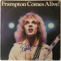 Peter Frampton Frampton Comes Alive! LP signed by Frampton w/JSA COA - Music Memorabilia