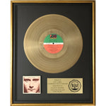 Phil Collins Face Value RIAA Gold Album Award - Record Award