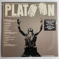 Platoon Soundtrack Various Artists 1987 LP - Media