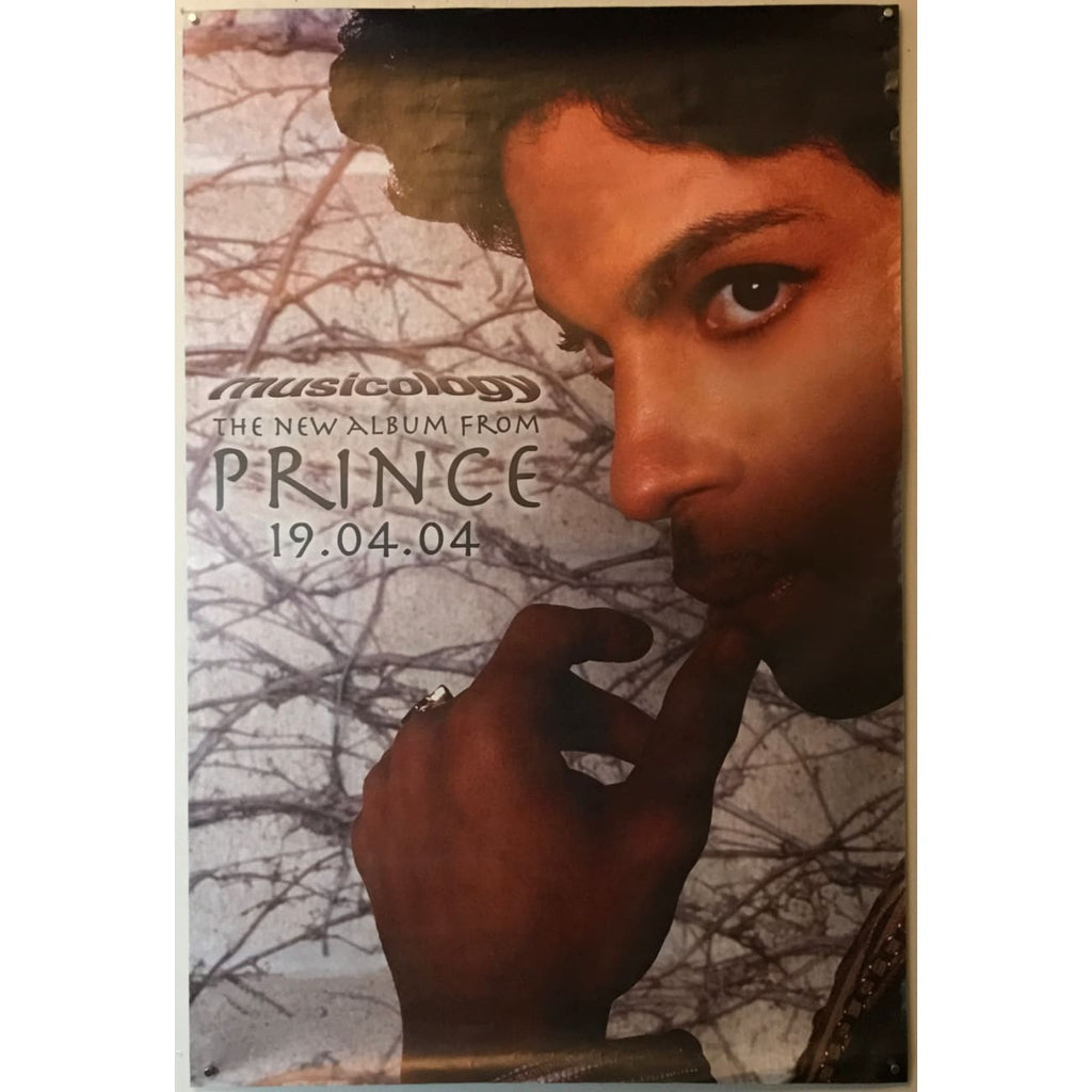 Prince Musicology 日本盤 ロング ボックス　台湾盤？ musicgoldmine.com - Prince Musicology Original 2004 Promo Poster