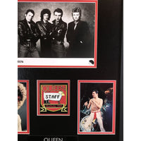 Queen Collage With 1985 Backstage Pass