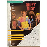 Quiet Riot Official 1985 Vintage Calendar - Music Memorabilia