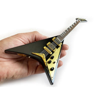 Randy Rhoads Signature Black Concorde V Mini Guitar Replica - Miniatures