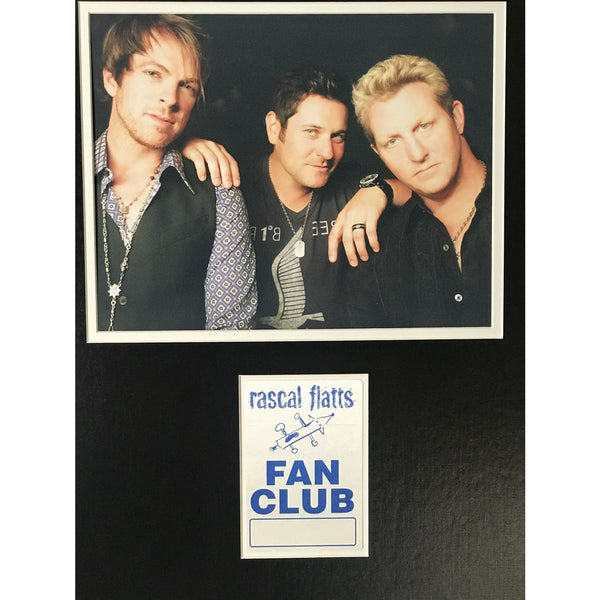Rascal Flatts Signature Rascal Flatts Signed Collage w/BAS LOA – MusicGoldmine.com