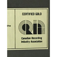 Red Rider Don’t Fight It CRIA Gold Album Award - Record Award