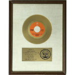 Redbone Come And Get Your Love RIAA Gold 45 Award - RARE - Record Award