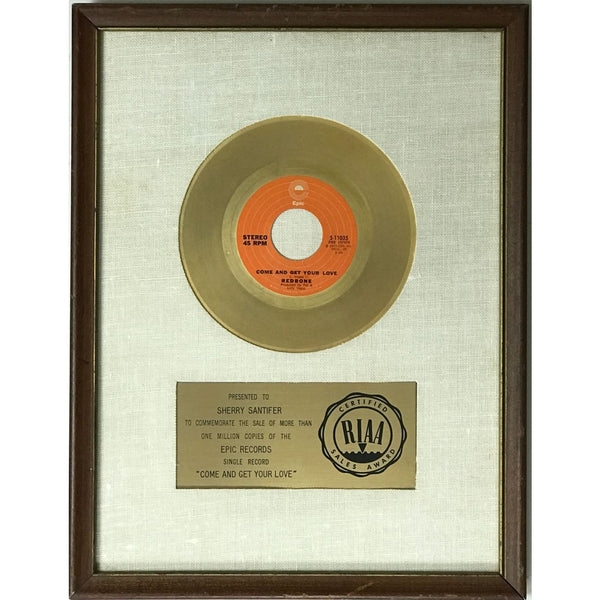  Red Hot Chili Peppers Californication RIAA 3x  Multi-Platinum Award –