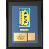 REM This Film Is On RIAA Gold Video Award - Record Award
