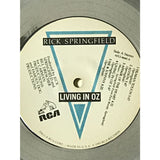 Rick Springfield Living In Oz Gold & Platinum Label Award signed by Springfield - Record Award