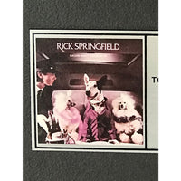 Rick Springfield Success Hasn’t Spoiled Me Yet RIAA Platinum LP Award
