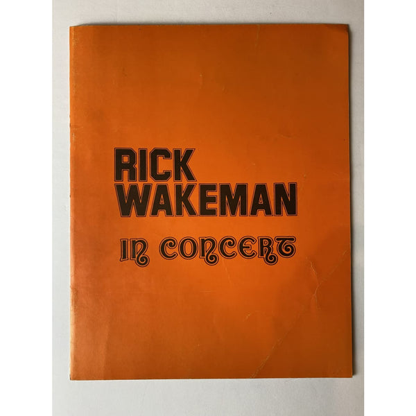Rick Wakeman 1976 Tour UK Program - Music Memorabilia