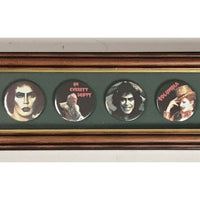 Rocky Horror Vintage Pins Collage - Music Memorabilia Collage
