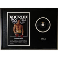 Rocky III Eye Of The Tiger Collage - Music Memorabilia Collage