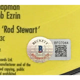 Rod Stewart Signed Picture Disc w/BAS COA - Music Memorabilia