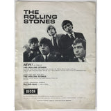 Rolling Stones 1964 Concert Program Owned by Bill Wyman - RARE - Music Memorabilia