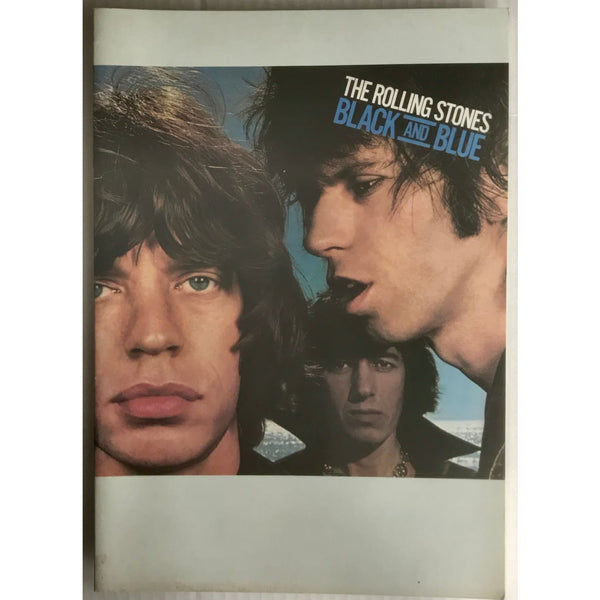Rolling Stones 1976 Black And Blue Concert Tour Program