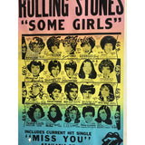 Rolling Stones 1978 Some Girls Original Promo Poster