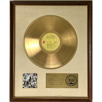 Rolling Stones Exile On Main St. White Matte RIAA Gold LP Award presented to Keith Richards - RARE - Record Award