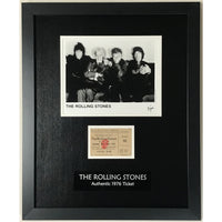 Rolling Stones Genuine 1976 Ticket Photo Collage