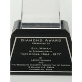 Rolling Stones Hot Rocks RIAA Diamond Album Award presented to Bill Wyman - RARE - Record Award