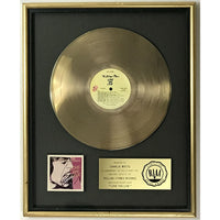 Rolling Stones Love You Live RIAA Gold LP Award presented to Charlie Watts - RARE - Record Award