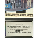 Rolling Stones Rock And Roll Circus RIAA Video Award presented to Bill Wyman - RARE - Record Award