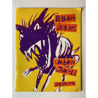 Rolling Stones Urban Jungle 1990 European Tour Concert Program - Music Memorabilia
