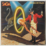 Saga Heads or Tales 1983 Promo LP - Media
