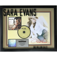Sara Evans Restless RIAA Platinum Album Award - Record Award