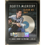 Scotty McCreery Clear As Day RIAA Platinum Award - Record Award