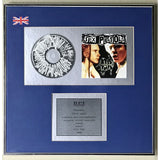 Sex Pistols Kiss This BPI Silver LP Award presented to Steve Jones - RARE