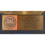 Shinedown Leave A Whisper RIAA Gold Album Award