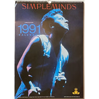 Simple Minds Vintage Calendars - 1988 and 1991 - 1991 - Music Memorabilia