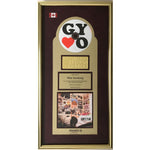 Simple Plan Get Your Heart On! CRIA Gold Album Award - Record Award