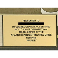 Skillet Awake RIAA Gold Album Award - Record Award